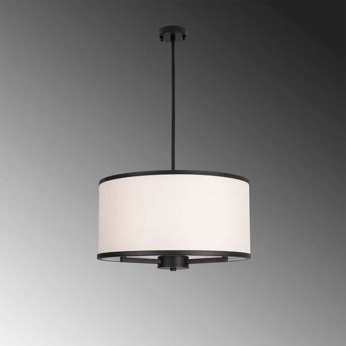 Opviq Way - 11651 Lámpara de Araña Blanco y Negro Opviq Way - 11651 Lámpara de Araña Blanco y Negro